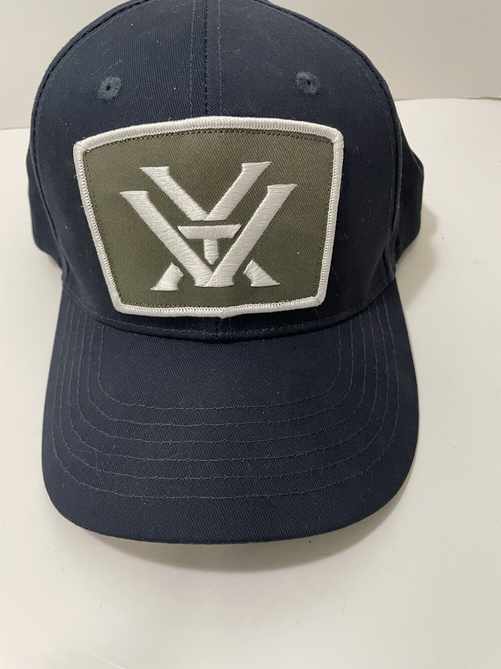 Vortex Optics Patch Logo Embroidered Navy SnapBack Ball Cap Hat